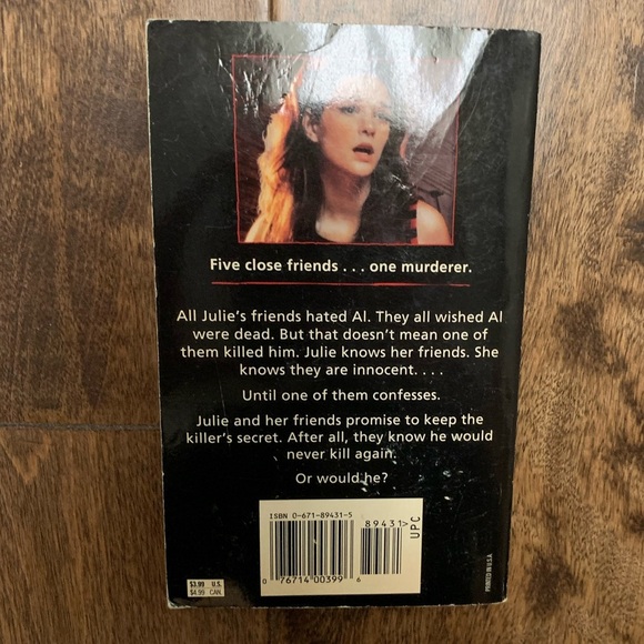 Vtg 1996 R.L. Stine Fear Street The Confession #38 Archway Paperback Book - Picture 3 of 8